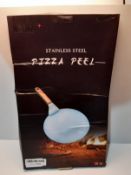 RRP £13.99 Lanmbox Pizza Peel 10-Inch Quality Pizza Paddles for The Gourmet Pizza Maker