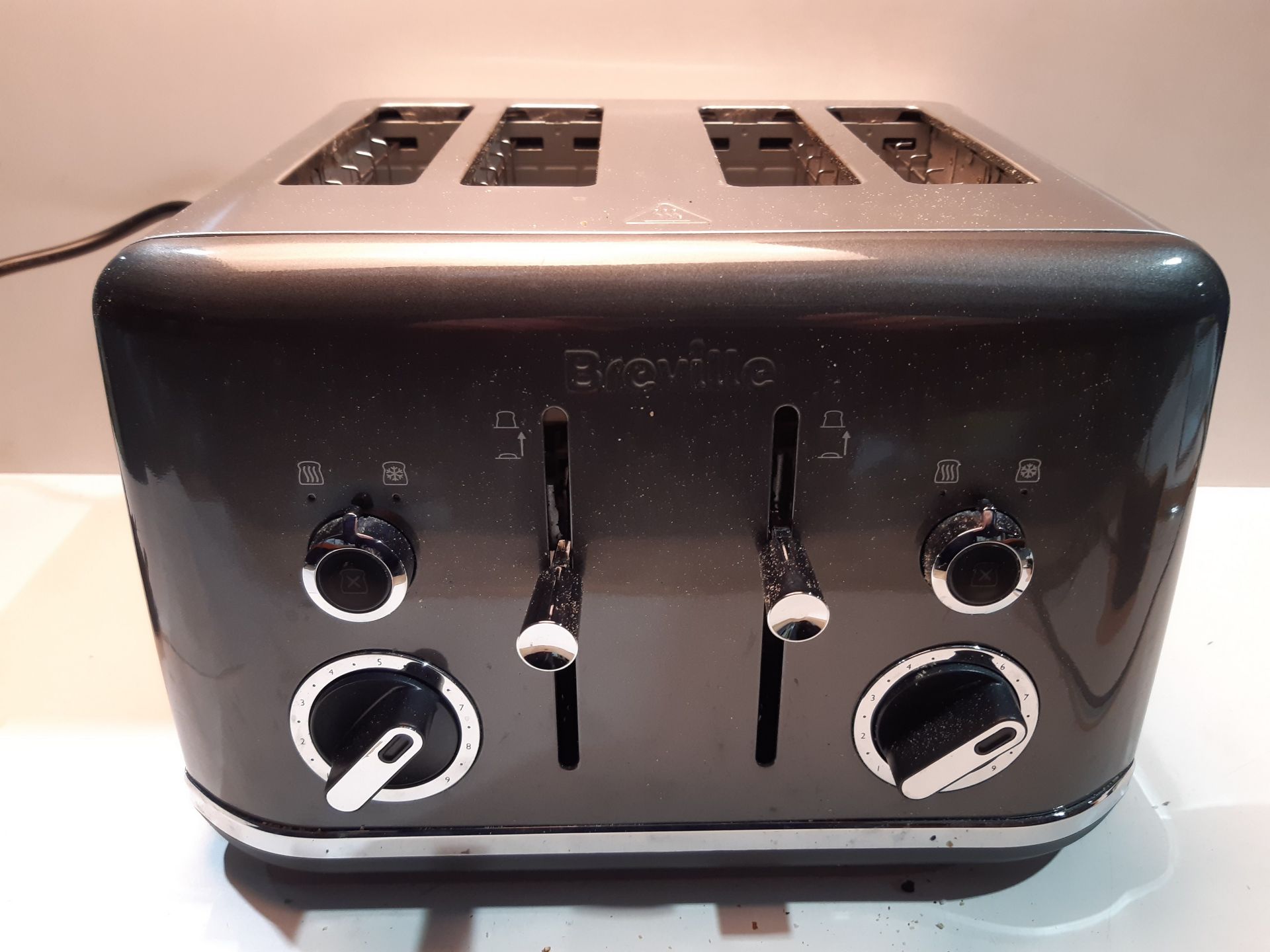 RRP £40.00 Breville Lustra 4-Slice Toaster with High Lift