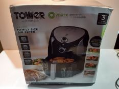RRP £69.99 Tower T17021 Family Size Air Fryer with Rapid Air Circulation