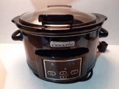 RRP £49.99 Crock-Pot Lift and Serve Digital Slow Cooker with Hinged
