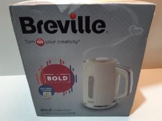 RRP £24.99 Breville Bold Vanilla Cream Electric Kettle | 1.7L