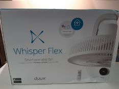 RRP £149.99 Duux Whisper Flex Smart standing fan;Control via remote