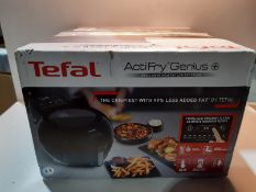 RRP £199.99 Tefal ActiFry Genius+ FZ773840 Health Air Fryer, Black, 1.2 kg, 6 Portions