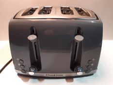 RRP £35.99 Russell Hobbs 26073 4 Slice Toaster