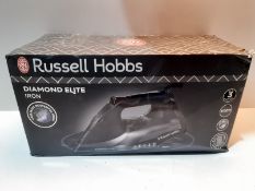 RRP £58.29 Russell Hobbs 27000 Steam Iron, 3100 W, 350 milliliters, Black