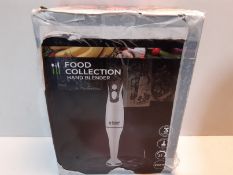 RRP £12.00 Russell Hobbs 22241 Food Collection Hand Blender, 200 W - White