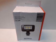 RRP £129.00 Sony HVL-LEIR1 Lampada video a infrarossi a batteria, Nero