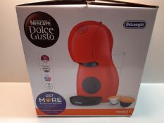 RRP £39.99 DeLonghi NescafÌ© Dolce Gusto Piccolo XS Pod Capsule Coffee Machine