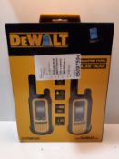 RRP £102.99 DeWalt DXPMR300 Heavy Duty Professional Walkie Talkie