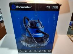 RRP £74.99 Vacmaster Wet and Dry Vacuum Cleaner 20L | Multi Purpose