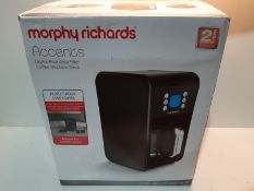 RRP £59.99 Morphy Richards 162008 Pour Over Filter Coffee Maker