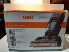 RRP £119.99 Vax W86-DP-B Dual Power Carpet Cleaner, 2.7 Litre, 800 W, Grey/Orange