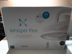 RRP £154.99 Duux Whisper Flex Smart standing fan;Control via remote