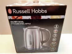 RRP £32.29 Russell Hobbs 20460 Kettle, Stainless Steel, 3000 W, 1.7 liters