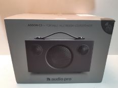 RRP £179.00 Audio Pro Addon C3 Portable Multiroom Speaker - Black