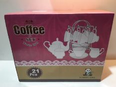 RRP £14.88 21 Pic Tea Sets (Dark Green)