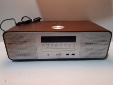 RRP £85.00 AUDIBLE FIDELITY Complete Hi-Fi DAB/DAB+ Stereo System CD Player With Speakers