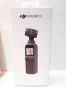 RRP £321.97 DJI Pocket 2 - 3 Axis Handheld Gimbal Stabilizer with 4K Camera