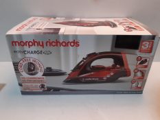 RRP £40.99 Morphy Richards 303250 Cordless Steam Iron easyCHARGE 360 Cord-Free