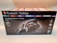 RRP £64.00 Russell Hobbs Powersteam Ultra 3100 W Vertical Steam Iron 20630