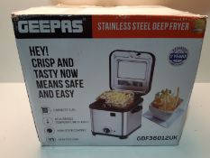 RRP £27.99 Geepas Deep Fat Fryer