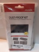 RRP £12.62 Althemax dust caps cover & tempered glass set package