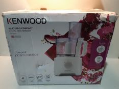 RRP £64.99 Kenwood FDP301WH Multipro Compact Food Processor, 2.1 Litre, 800 W, White