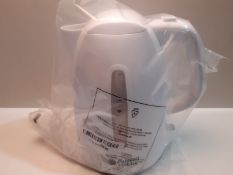 RRP £20.00 Russell Hobbs 21270 Textures Plastic Kettle, 1.7 Litre, 3000 W, White