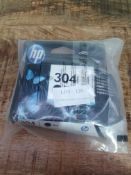 RRP £10.17 HP N9K06AE 304 Original Ink Cartridge, Black, Single Pack