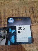 RRP £10.95 HP 3YM61AE 305 Original Ink Cartridge, Black, Single Pack