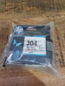 RRP £11.99 HP N9K05AE 304 Original Ink Cartridge, Tri-Color, Single Pack