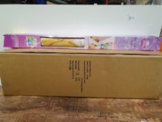 ONE BOX WITH 6 BOXED DISNEY PRINCESS WALL STICKERSCondition ReportAppraisal Available on Request -