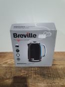 RRP £31.49 Breville Impressions Electric Kettle, 1.7 Litre, 3 KW Fast Boil, Black [VKJ755]