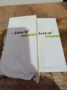X 2 LETSFIT FITNESS TRACKERSCondition ReportAppraisal Available on Request - All Items are