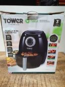 RRP £59.19 Tower T17005 Health Manual Air Fryer Oven with Rapid