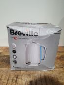 RRP £29.96 Breville Impressions Electric Kettle, 1.7 Litre, 3 KW Fast Boil, White [VKJ378]