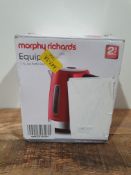 MORPHY RICHARDS EQUIP KETTLE RRP £34.99