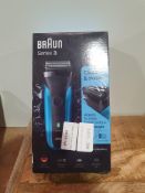 BRAUN SERIES 3 CLEAN&CLOSE SHAVER