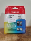 RRP £28.19 Canon Genuine Ink Cartridges PG-540/CL-541