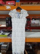 WHITE DRESS FROM QUIZ SIZE 8Condition ReportAppraisal Available on Request - All Items are
