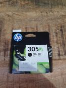 RRP £18.18 HP 3YM62AE 305XL High Yield Original Ink Cartridge, Black, Single Pack