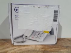 RRP £27.00 BT 61127 Decor Corded Telephone, White