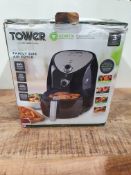 RRP £48.99 Tower T17021 Family Size Air Fryer with Rapid Air Circulation