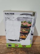 RRP £24.33 Salter EK2726Z 3-Tier Food