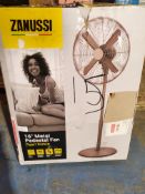 ZANUSSI 16" METAL PEDESTAL FANCondition ReportAppraisal Available on Request - All Items are