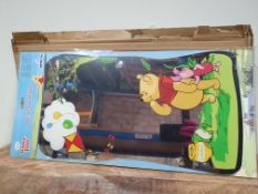 X 2 WINNIE THE POOH WALL STICKER MIRRORSCondition ReportAppraisal Available on Request - All Items