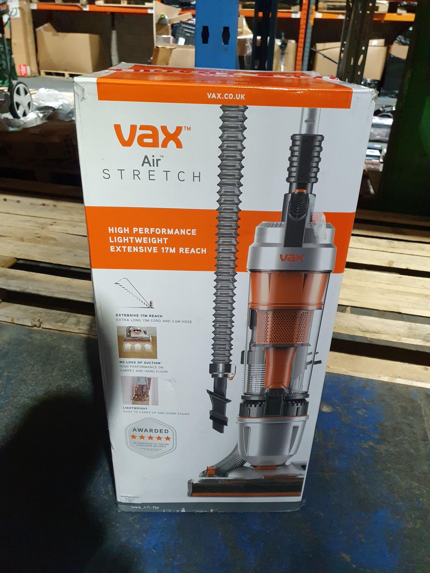 RRP £99.99 Vax U85-AS-Be Air Stretch Upright Vacuum