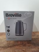 BREVILLE LUSTRA COLLECTION STORM GREY KETTLE RRP £34.99