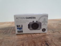ACTION CAMERA WITH HD RECORDING ACCESSORIESCondition ReportAppraisal Available on Request - All