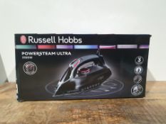 RRP £32.00 Russell Hobbs Powersteam Ultra 3100 W Vertical Steam Iron 20630